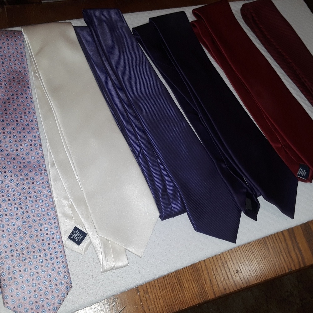 Formal wear neck ties(6 total)